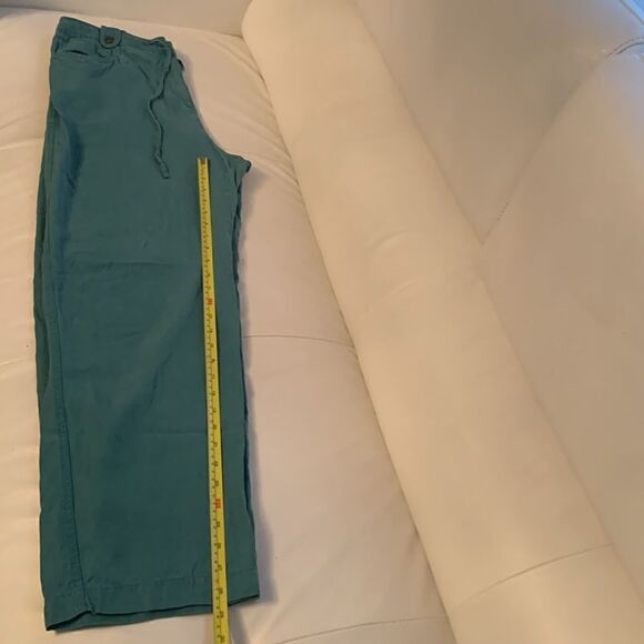 JM collection Green Lightweight Pants Size 10 - Picture 6 of 9